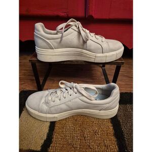 Dr. Scholl's Shoes Size 9 Light Tan Dressy Comfort Tennis Shoes Walking Cute EUC